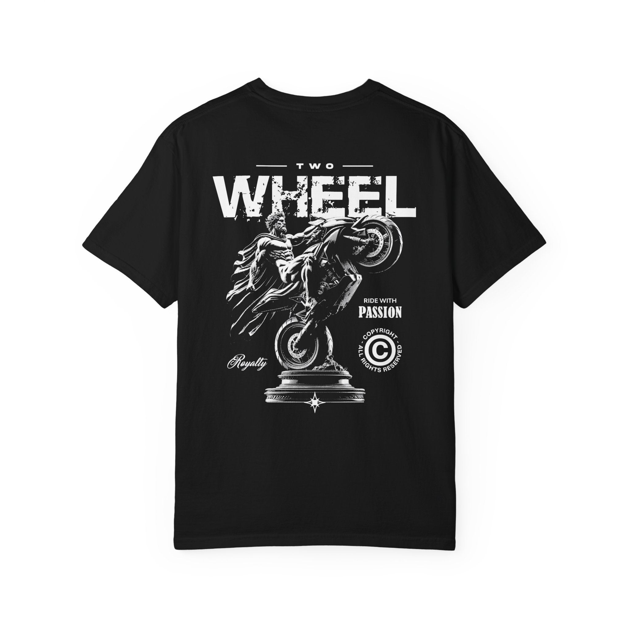Two Wheel Royalty Crest Tee